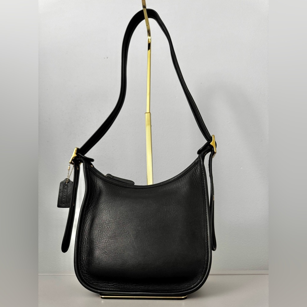 Coach Vintage Janice Legacy 9950 Black Leather Shoulder bag